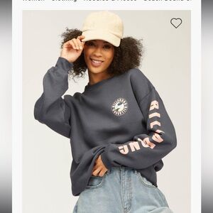 Billabong soft fleece sweatshirt